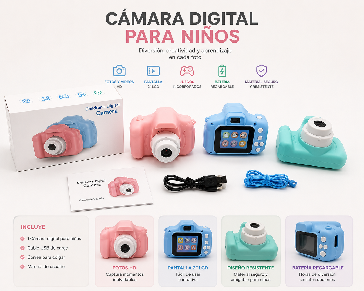 Camara para niños